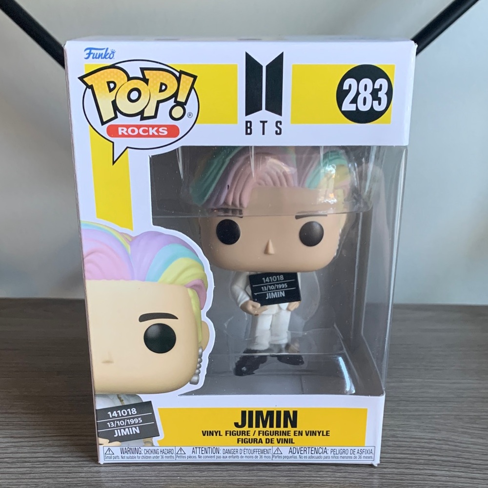 Funko Pop Rocks Jimin BTS #283 Butter K-Pop